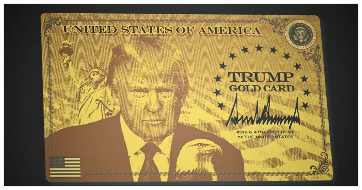 গোল্ড কার্ড ভিসার মূল্য হবে ১০ লাখ ডলার। ছবি: এনডিটিভি